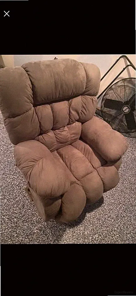 Oversized Recliner - Polyester Fabric - Soft & Cozy - Excellent Shape!